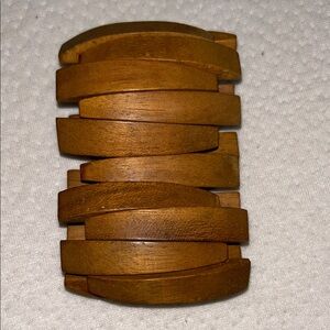 Chunky Wooden Bracelet